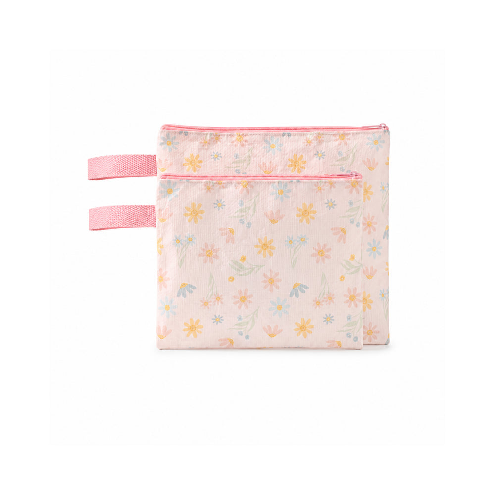 Story Time Collection Baby Nappy Accessories Clutch 2 Pack - BABY BLOSSOMS
